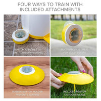 Remote Button Dog Training Toy with Treat Dispenser