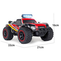 Remote control car for kids with monster truck style design