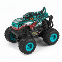 Remote control dinosaur monster truck with stunt design