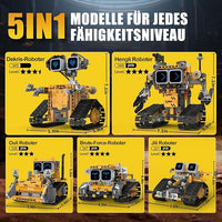 Remote control robot building kit for children STEM play