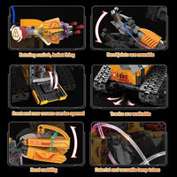 Remote control robot kit for kids indoor building activity