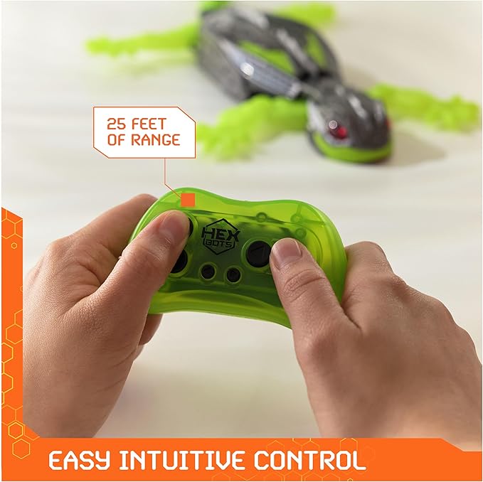 Remote control wall climber gecko robot for kids