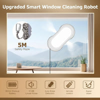 Remote control window cleaning robot