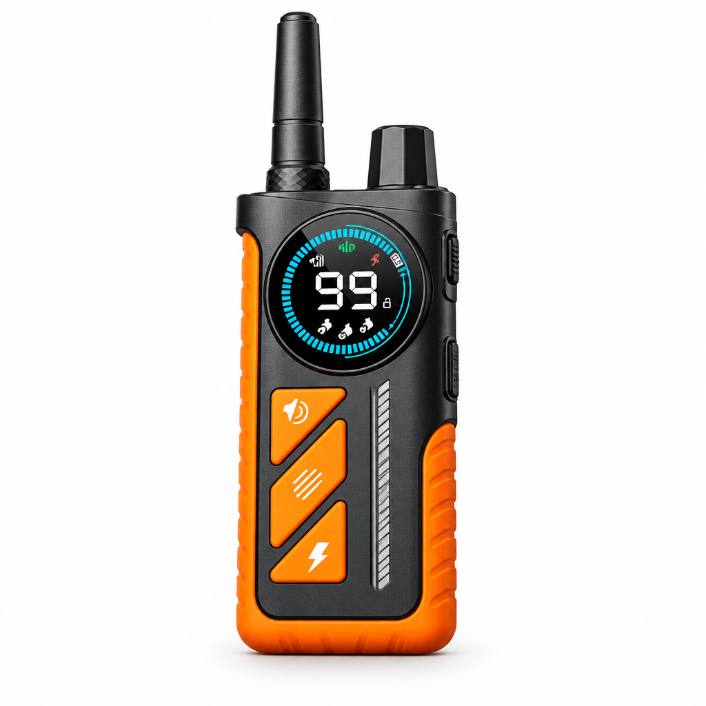 Remote Dog Training Controller with Adjustable Training Settings