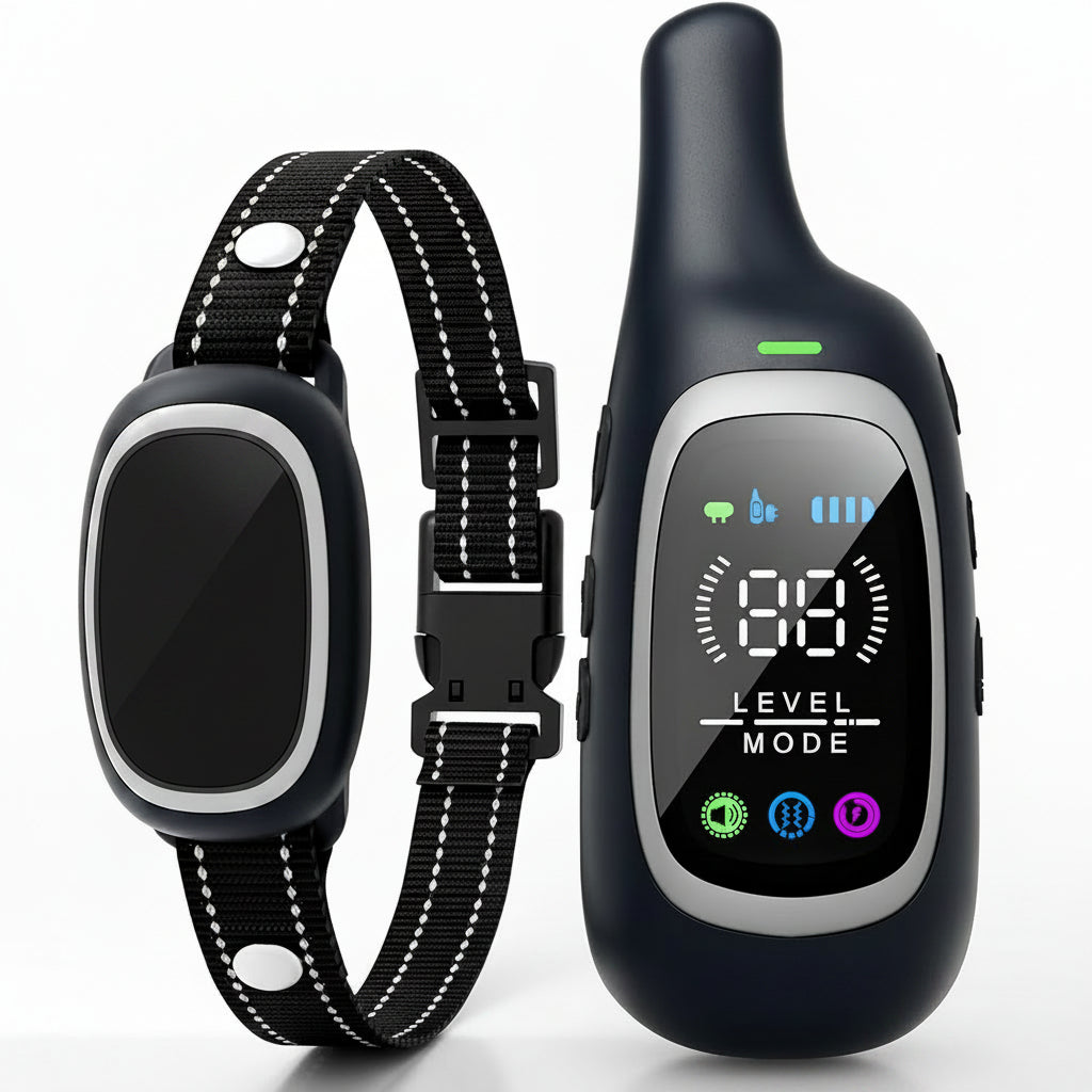 Remote Pet Training Set With Collar And Controller