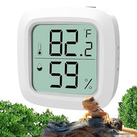 Reptile Thermometer Hygrometer LCD Digital Temperature and Humidity Meter
