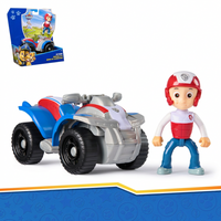 rescue ATV toy vehicle with action figure for kids adventure play