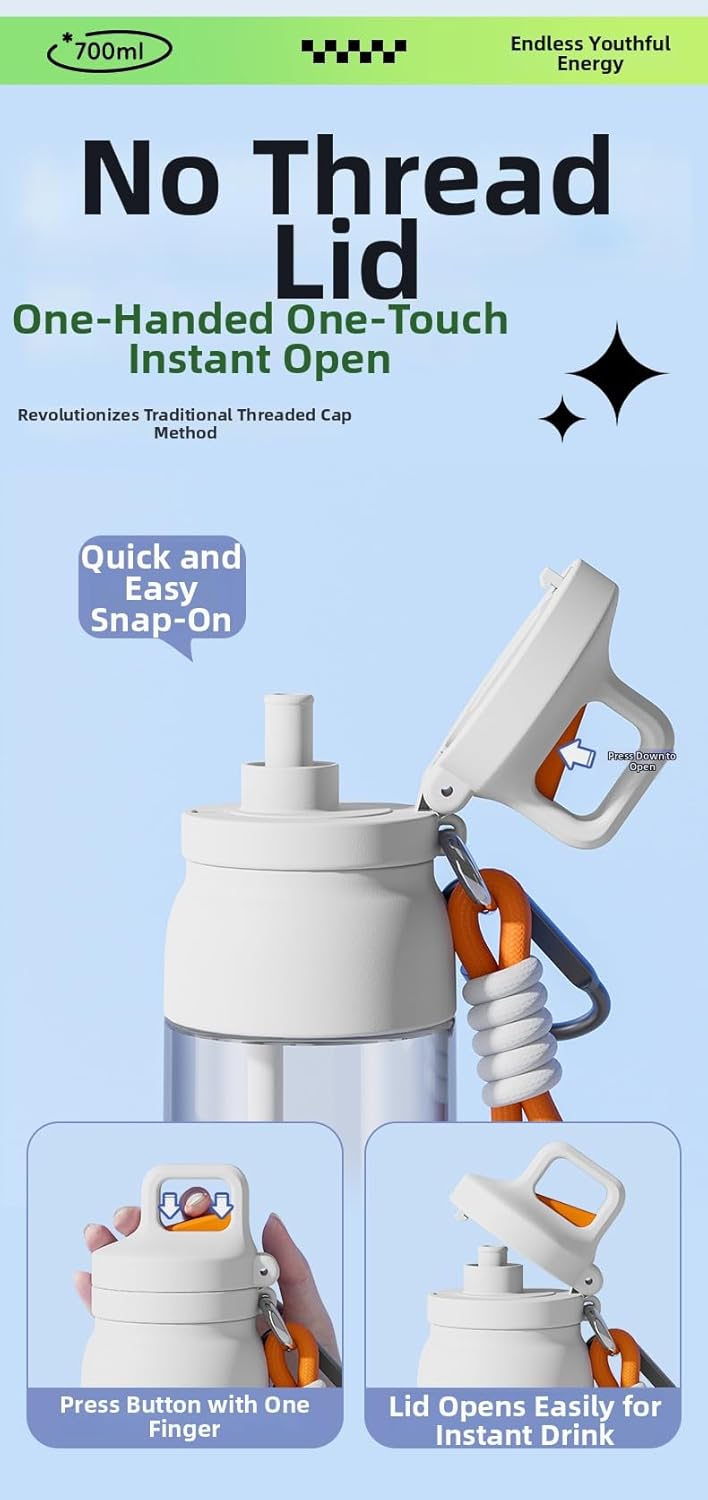 Reusable cycling hydration bottle with ergonomic grip