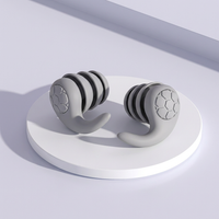 Reusable Swimming Ear Plugs Set 3 Pairs for Daily Use