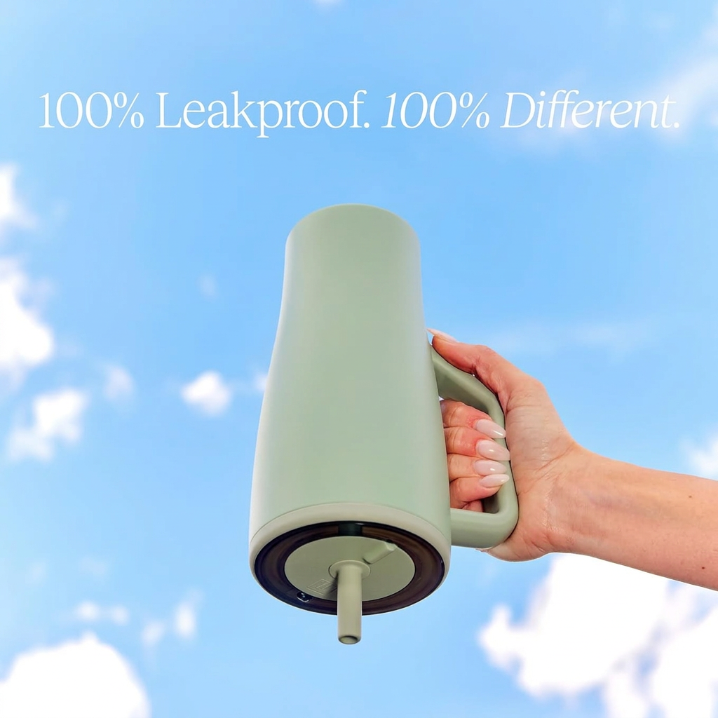 Reusable thermal tumbler for eco friendly daily hydration