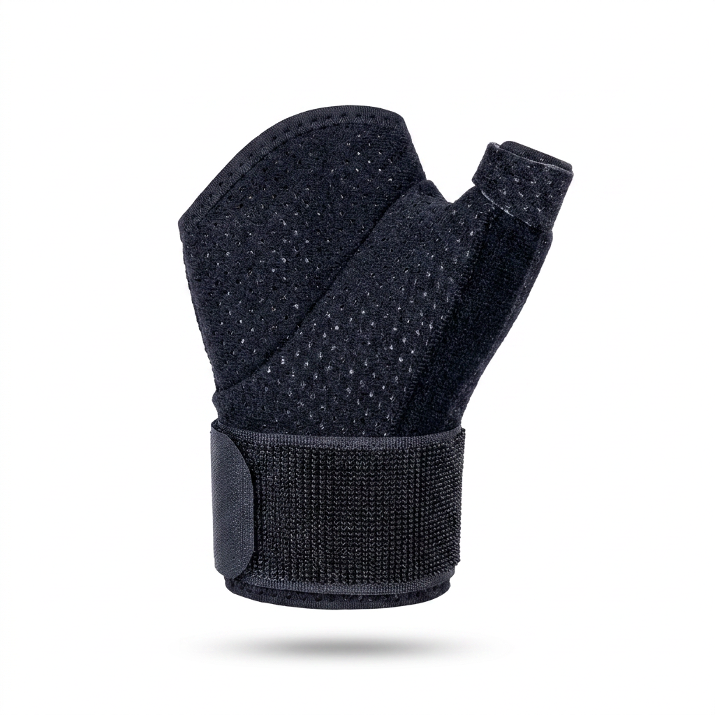 Reversible thumb and wrist stabilizer splint for pain relief and joint support