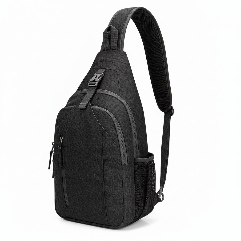 RFID blocking 10L sling bag for men and women