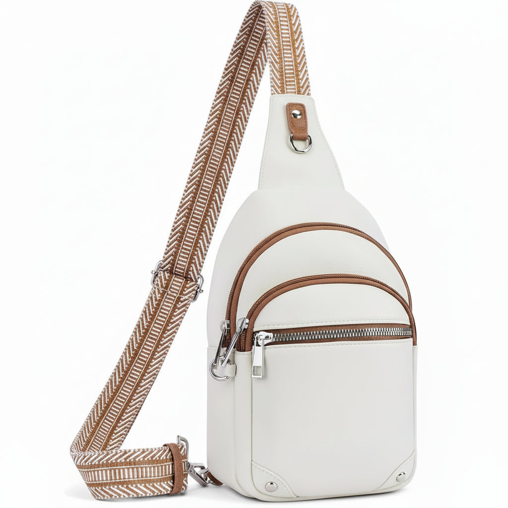 RFID travel sling bag for women with anti-theft protection