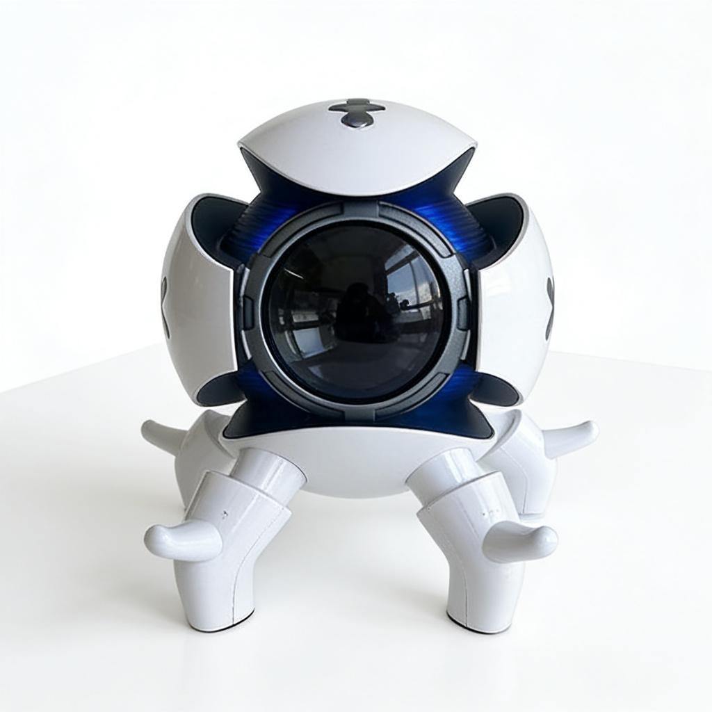 Bluetooth Speaker With RGB LED Light Effect For Music Entertainment