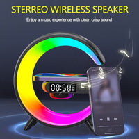 Speaker with colorful RGB ambient lighting effects