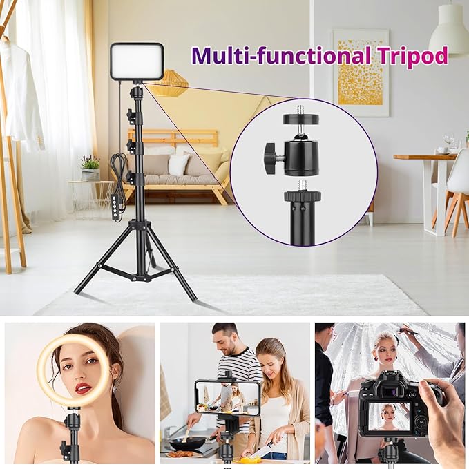 RGB light for TikTok and vlogging content creation