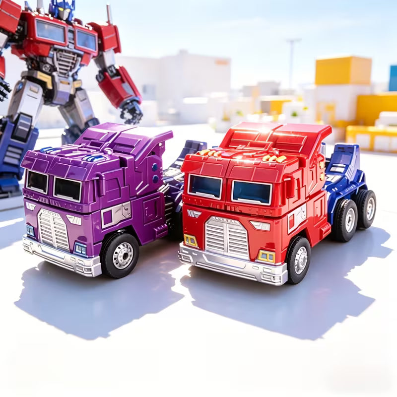 Robot to vehicle mode toy for imaginative play and learning