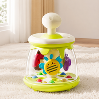 Rolling ball activity toy for infants visual tracking and focus