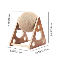 Rolling Cat Scratcher Ball for Indoor Cats and Kittens