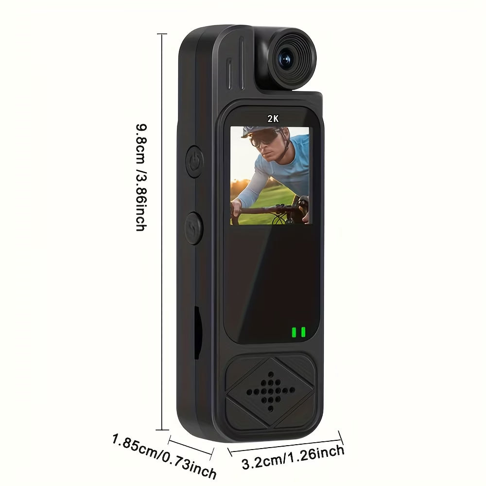 Portable video device with 180 degree rotating lens