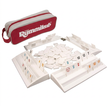 Rummikub original game with full-size racks and tiles