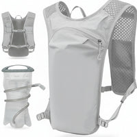 Running hydration backpack with 1.5L water bladder
