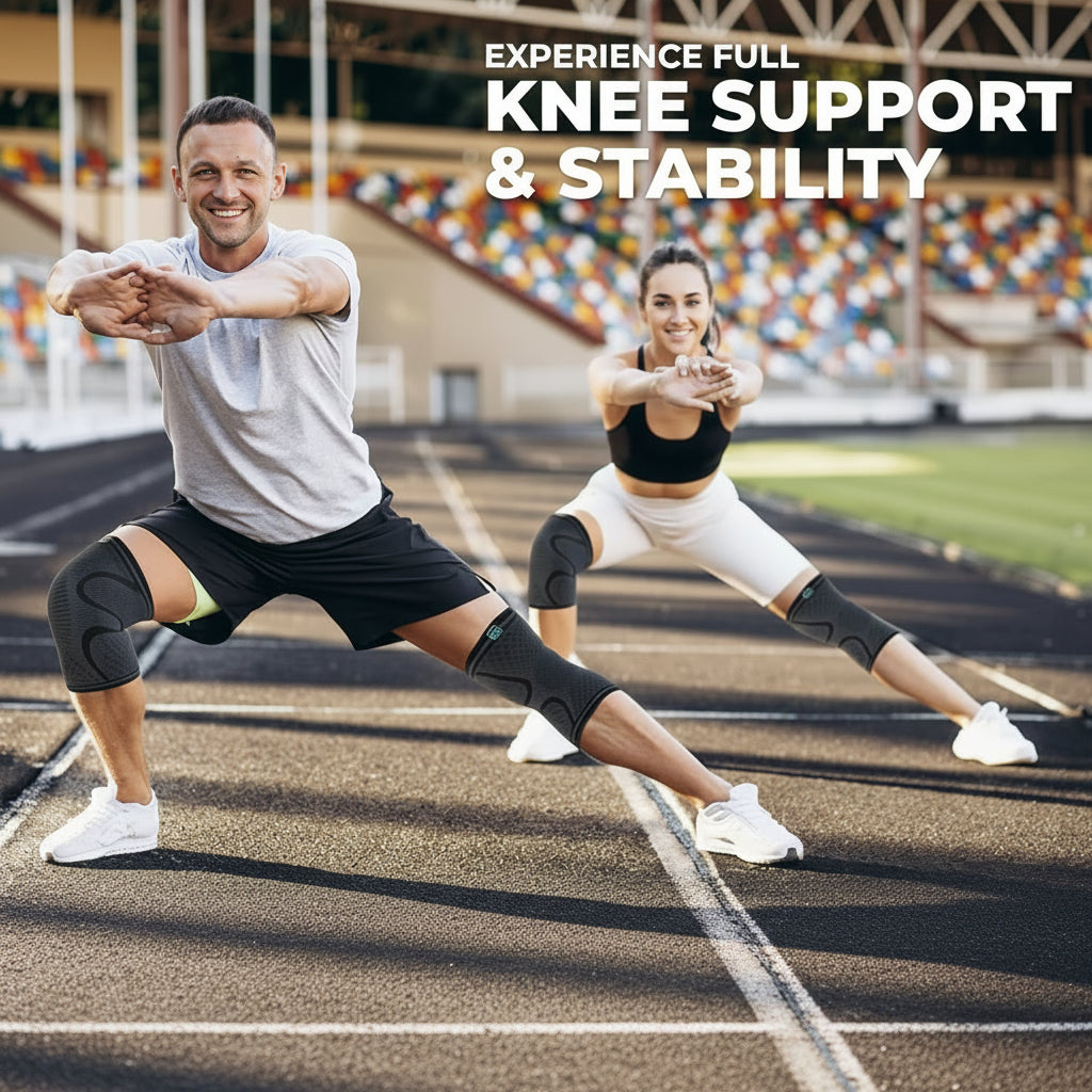 Knee Compression Sleeves for Running and Training