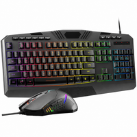 S101-3 PRO gaming keyboard and mouse combo with RGB lighting