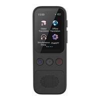 S801 AI smart voice translator with portable handheld design