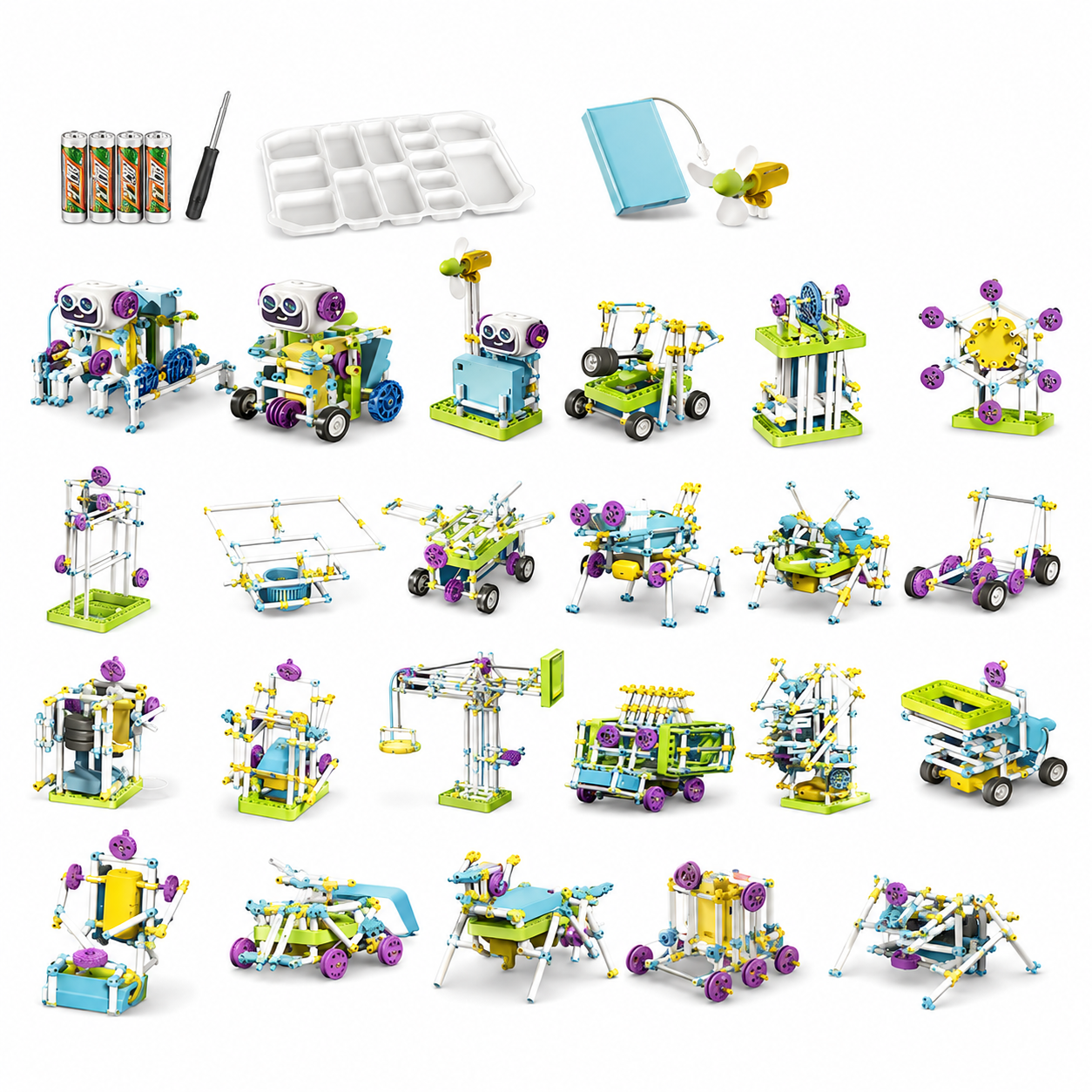 Physics Experiment Kit for Kids, STEM Science Kit, DIY Learning Kit, Educational Science Toy, Science Building Blocks Set for School Students