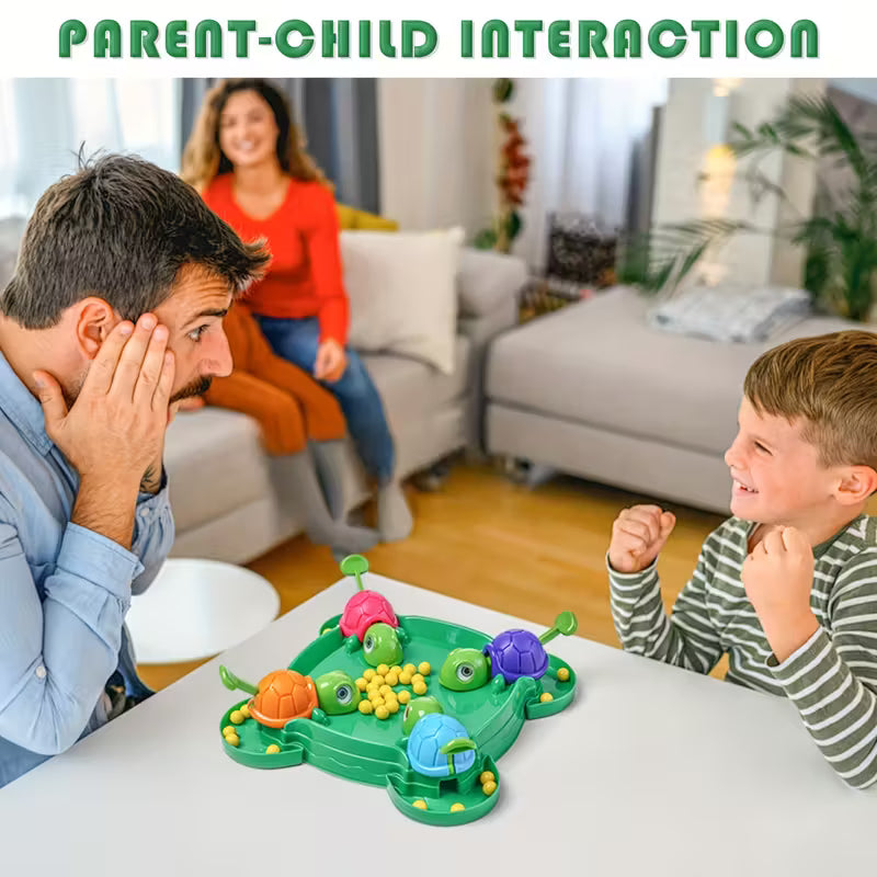 Screen-free turtle game toy for boys and girls