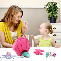 Sea turtle octopus mermaid plush toys for boys and girls