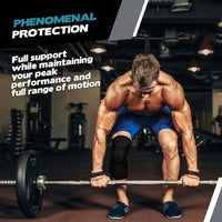  Secure fit knee sleeve for active daily movement