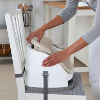 Self-Storing Tray for Baby Base 2-in-1 Booster Feeding and Floor Seat