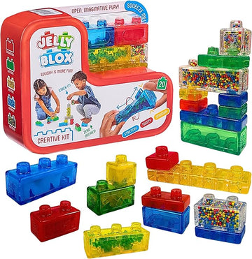 ensory building blocks 20 piece set for toddlers