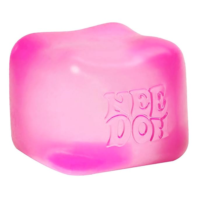 Sensory squeeze cube toy for anxiety relief and focus improvement