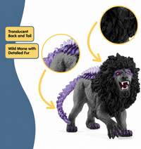 Shadow Lion Collectible Toy – Eldrador Creatures Detailed Action Figure for Kids