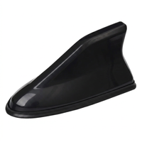 Car Shark Fin Antenna Cover in Black, Fits Most Cars, SUVs, and Trucks
