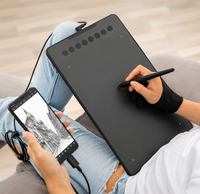 Drawing tablet with shortcut keys for quick workflow control