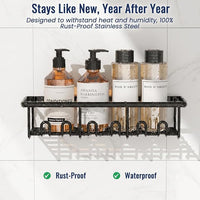 Shower caddy set with soap dish and bathroom storage accessories