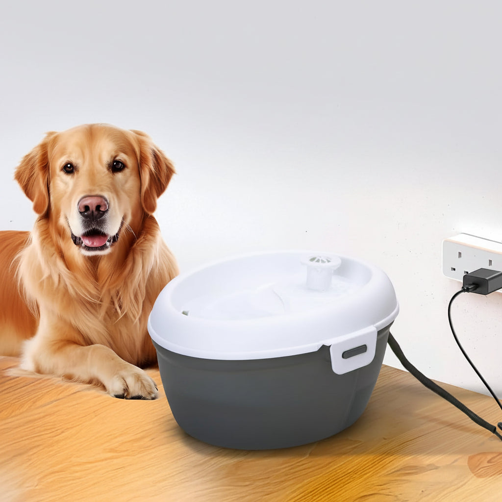 Silent Cat Drinking Fountain For Indoor Pet Use