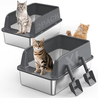 Cat litter box with lid for home pet area