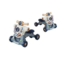 Sit-to-stand learning walker for supervised toddler play