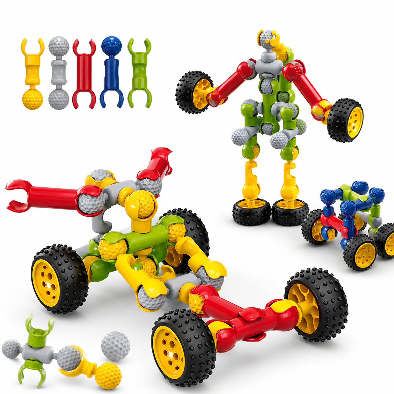 skeleton joint building blocks toy for kids diy construction and creative play