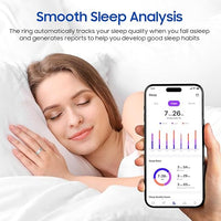 Smart Ring Tracking Sleep Quality and Patterns