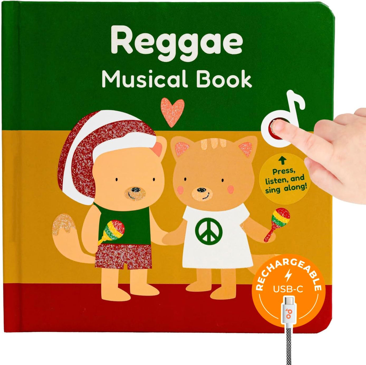 Sleep time music book for babies with relaxing sound features