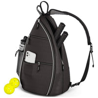 Sling Bag for Pickleball, Tennis, and Racketball with Adjustable Strap