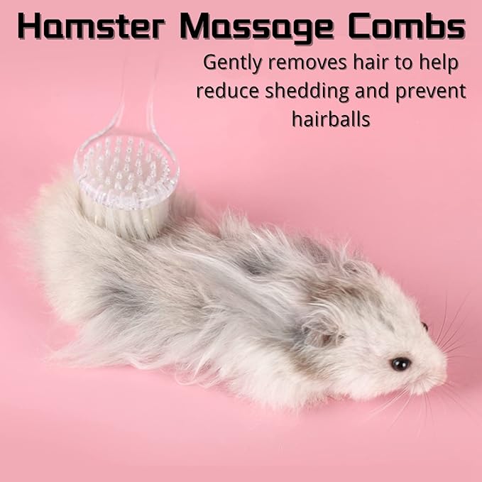 Soft Cleansing Brush for Guinea Pigs, Rabbits, Hamsters, and Other Small Pets
