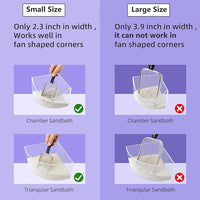 small animal sand bath sifter scoop for cleaning and sand filtering