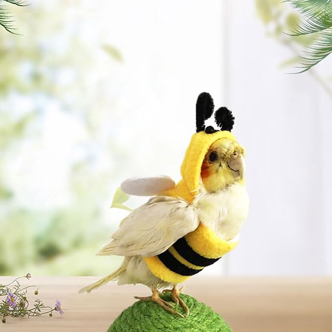Small Bird Photo Outfit Costume for Lovebirds and Parakeets